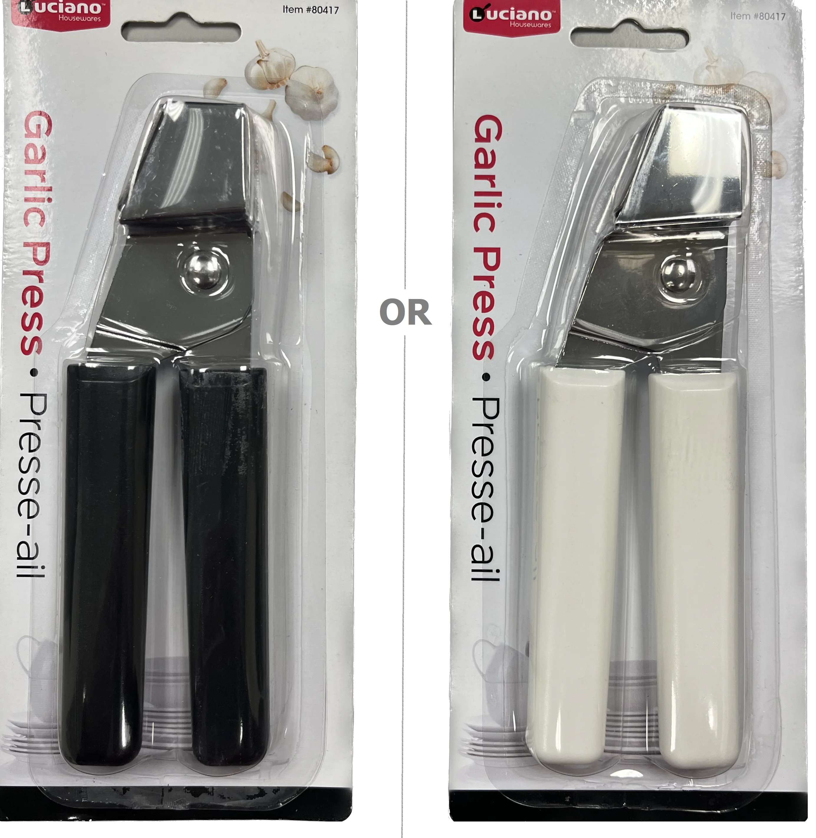 Luciano Garlic Press | 80417 - Inhomebuy