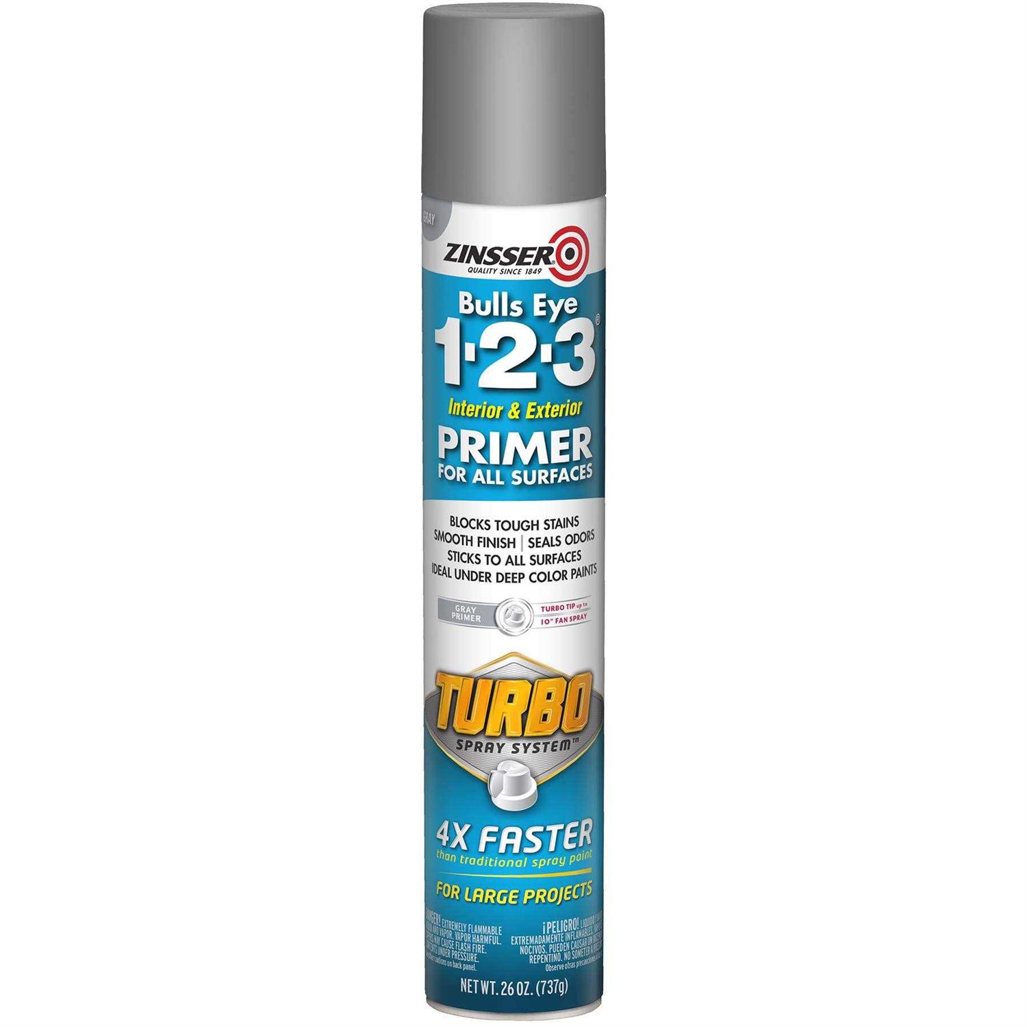 Zinsser Bulls Eye Turbo Spray Primer - Inhomebuy