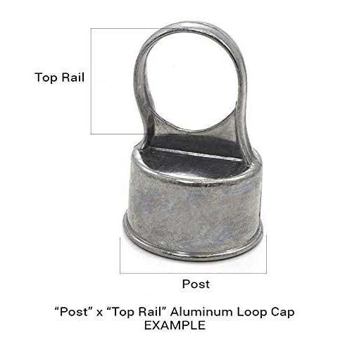 Plum Fittings Chain Link Fence Loop Caps Eye Top Rail Cap 2 1 7 - Inhomebuy