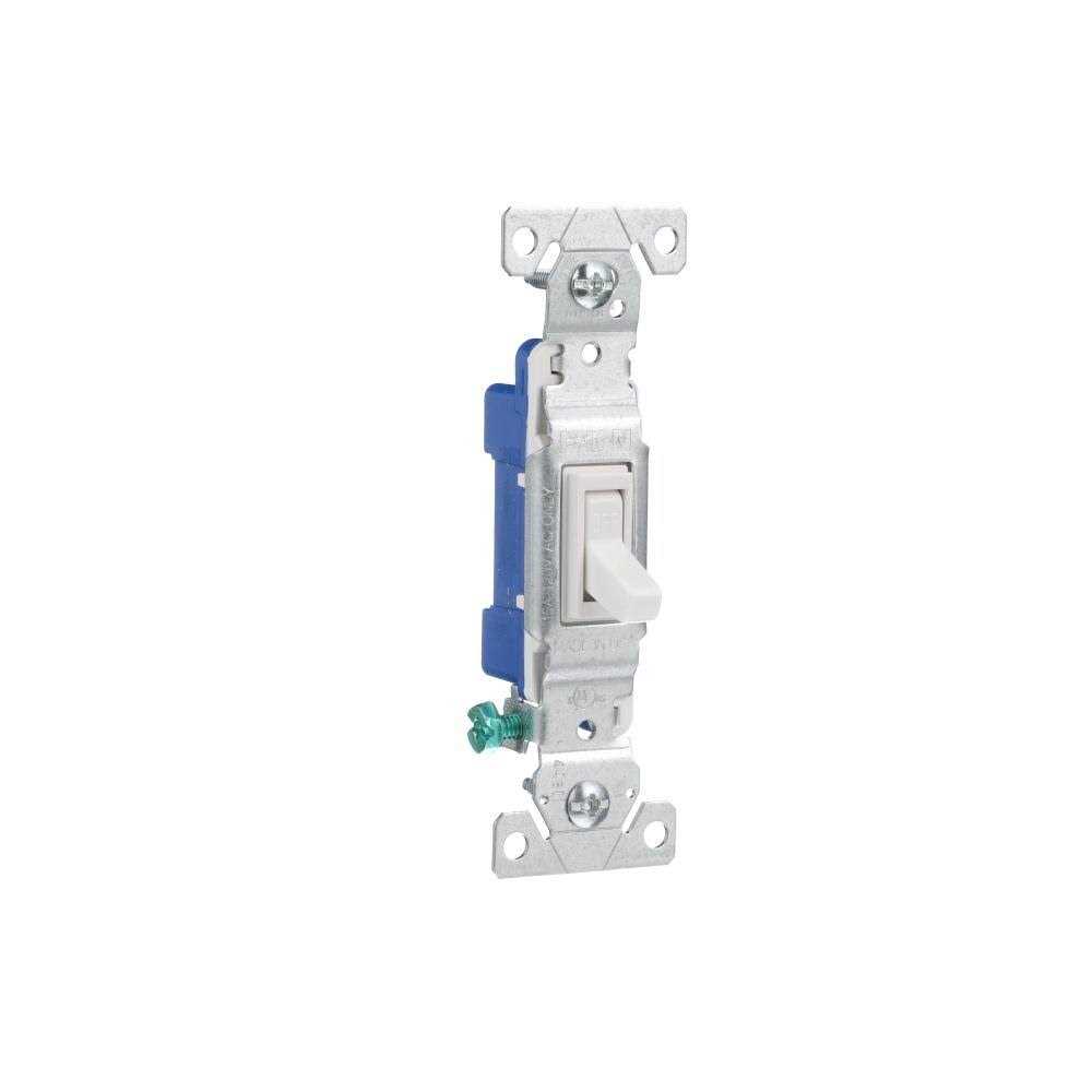 Eaton 15-Amp Single-Pole Toggle Light Switch - Inhomebuy