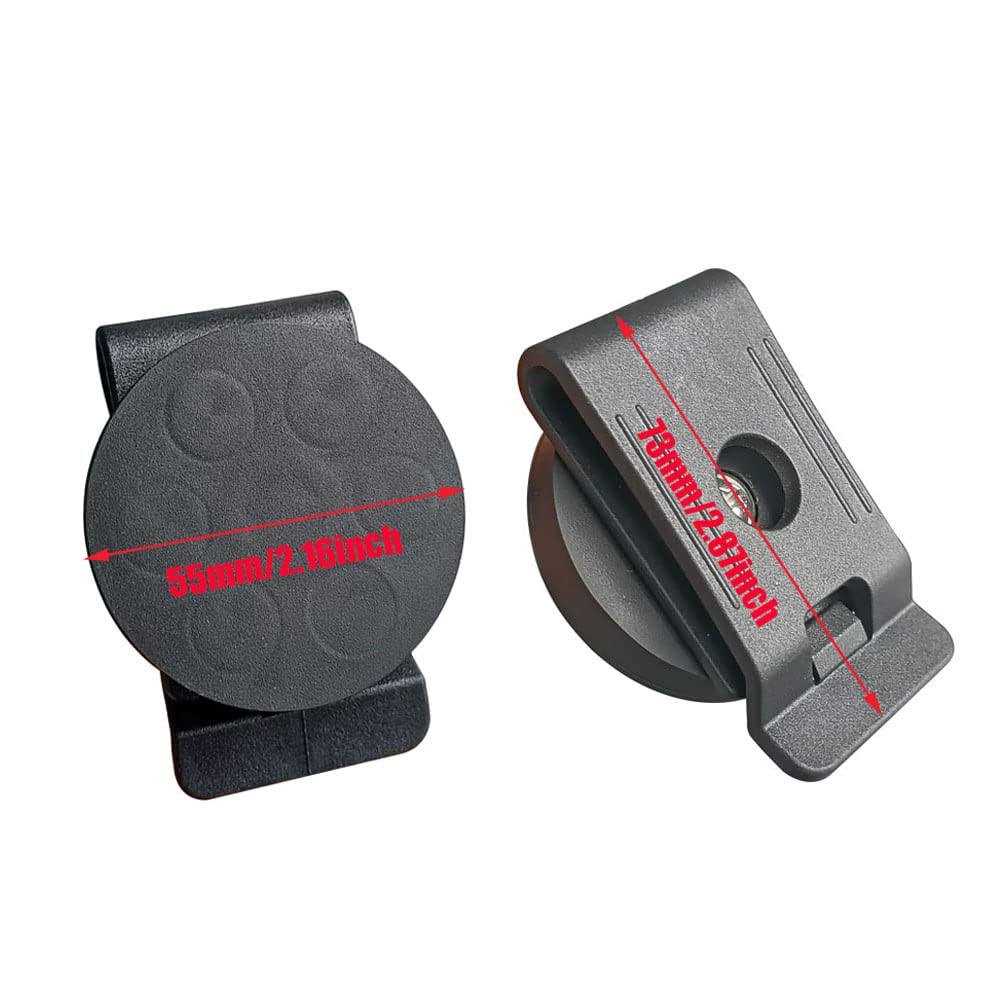 XXhailan 2Pcs Belt Magnetic Clips Heavy Duty Magnetic Tool Holder Magnet Belt Organizer for Nails Screws Screwdrivers Wrench Metal Accessories - Inhomebuy