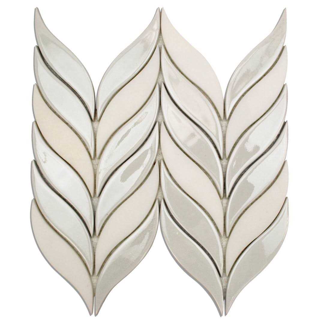 Delphi Sprig 2×22 x 3×22 Ceramic Mosaic Tile Ivy Hill Tile - Inhomebuy
