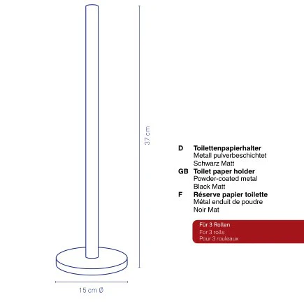 Toilet Paper Holder Carta - Inhomebuy