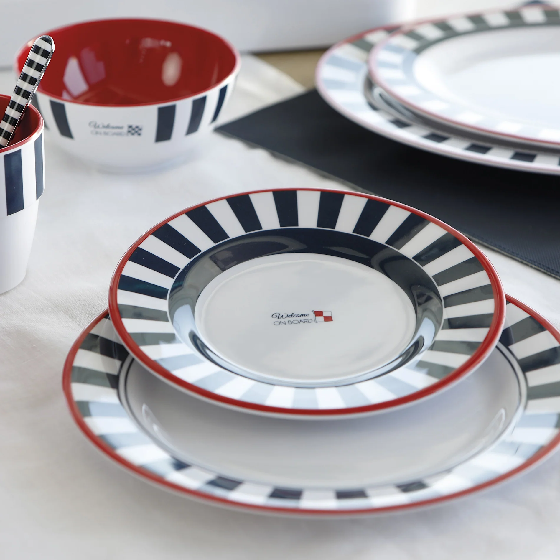 MELAMINE PLATE set 6pcs - Inhomebuy