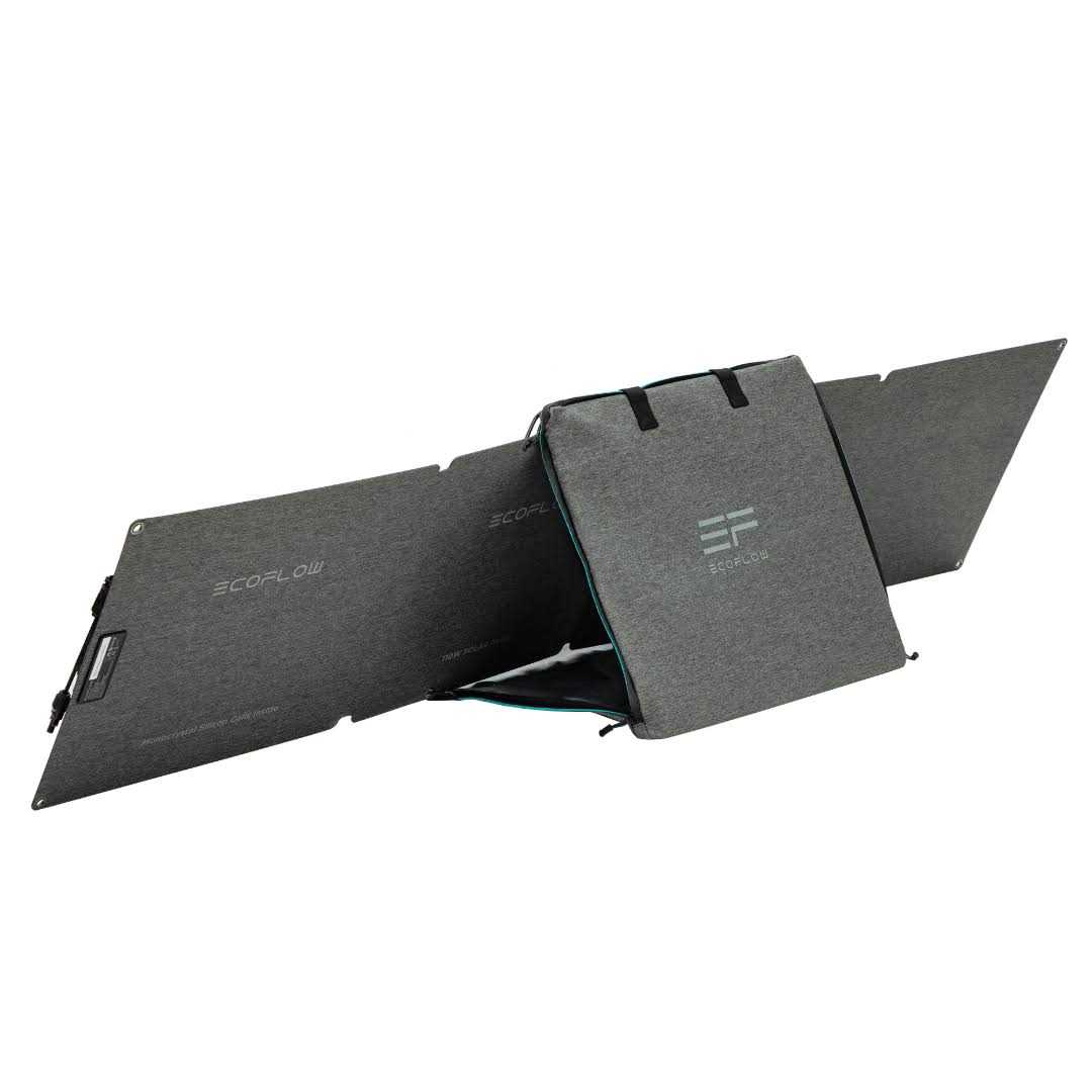 EcoFlow 2x 100W Rigid Solar Panel - Inhomebuy