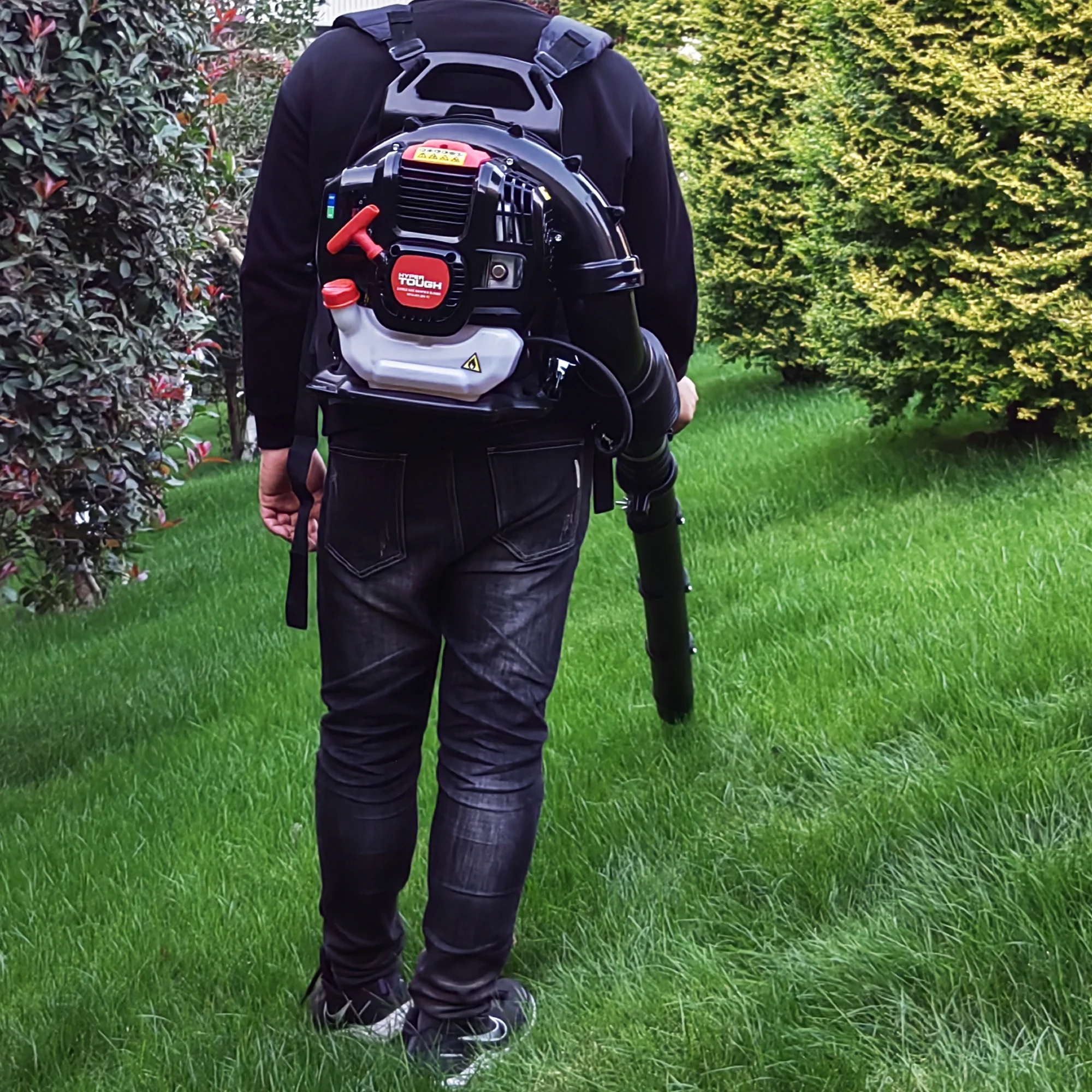 Hyper Tough 2 Cycle 53cc Backpack Blower for Lawn Care - Inhomebuy