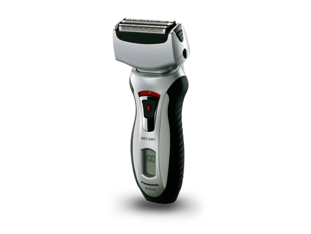 Panasonic Electric Shaver: rechargeable, 3-blade wet/dry, LCD screen, silver & black | ESRT51S - Inhomebuy