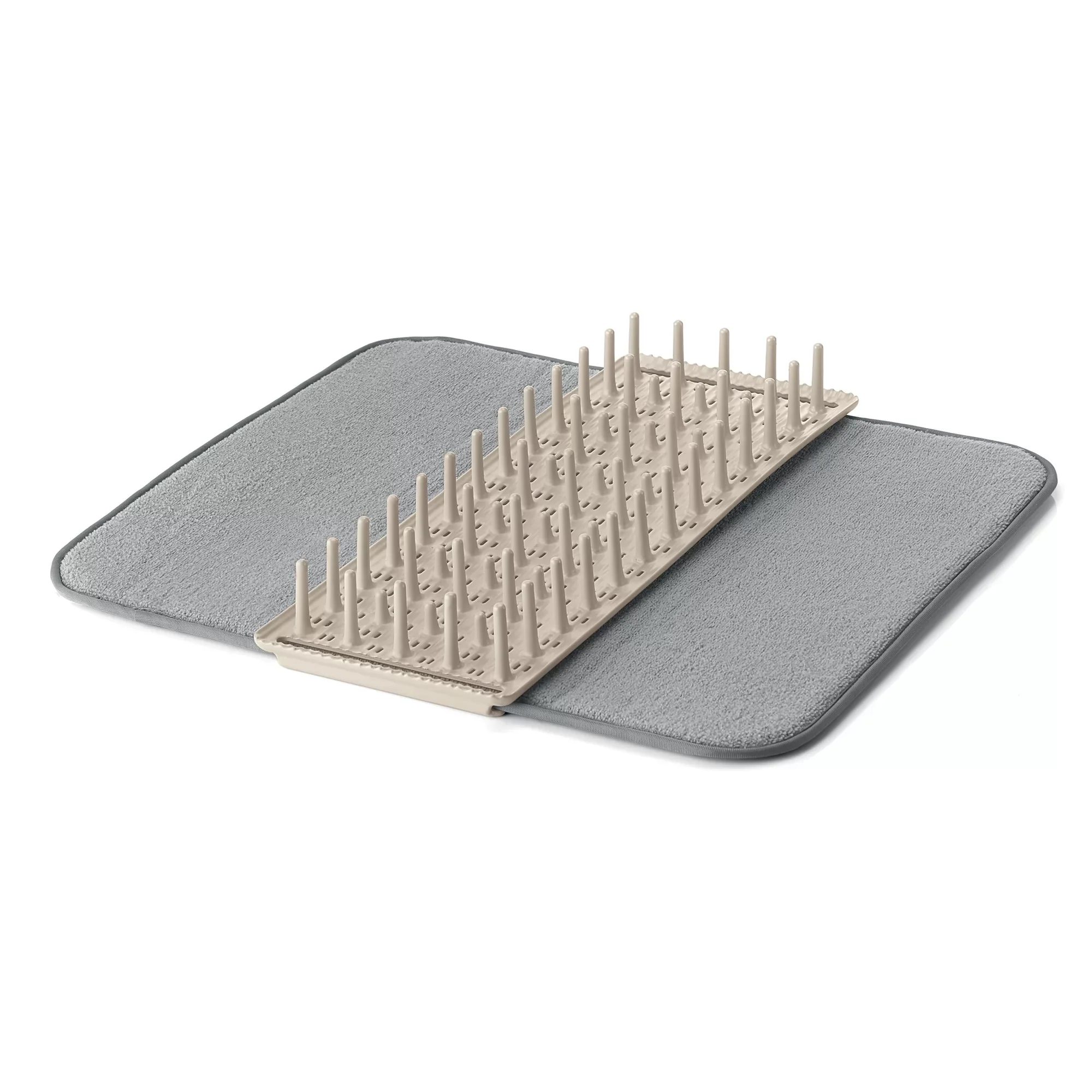 'Dry & Safe' Dish Drainer With Mat Clay - Inhomebuy