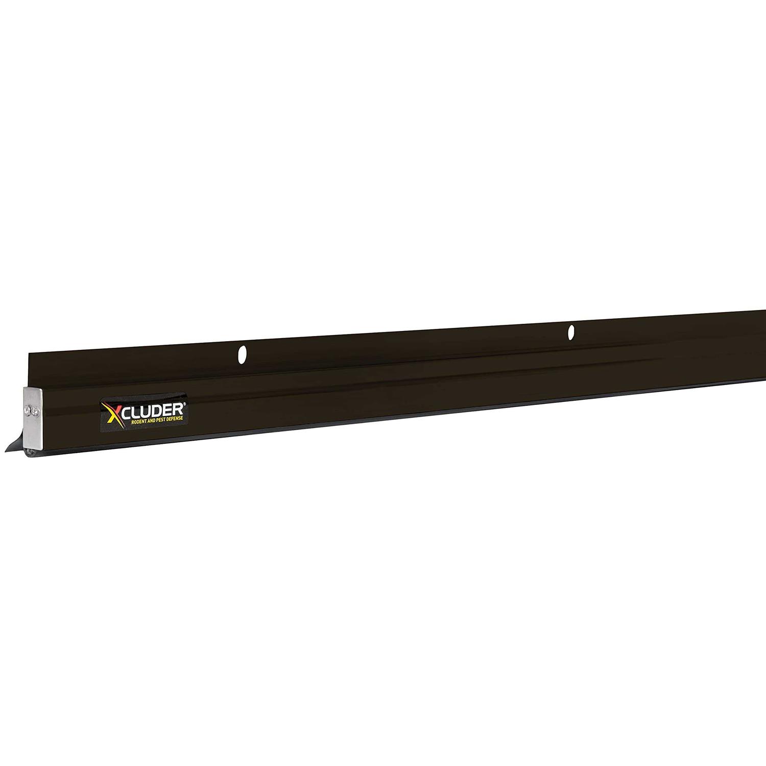 Xcluder 36 Low-Profile Door Sweep Aluminum Seals Out Rodents Pests - Inhomebuy