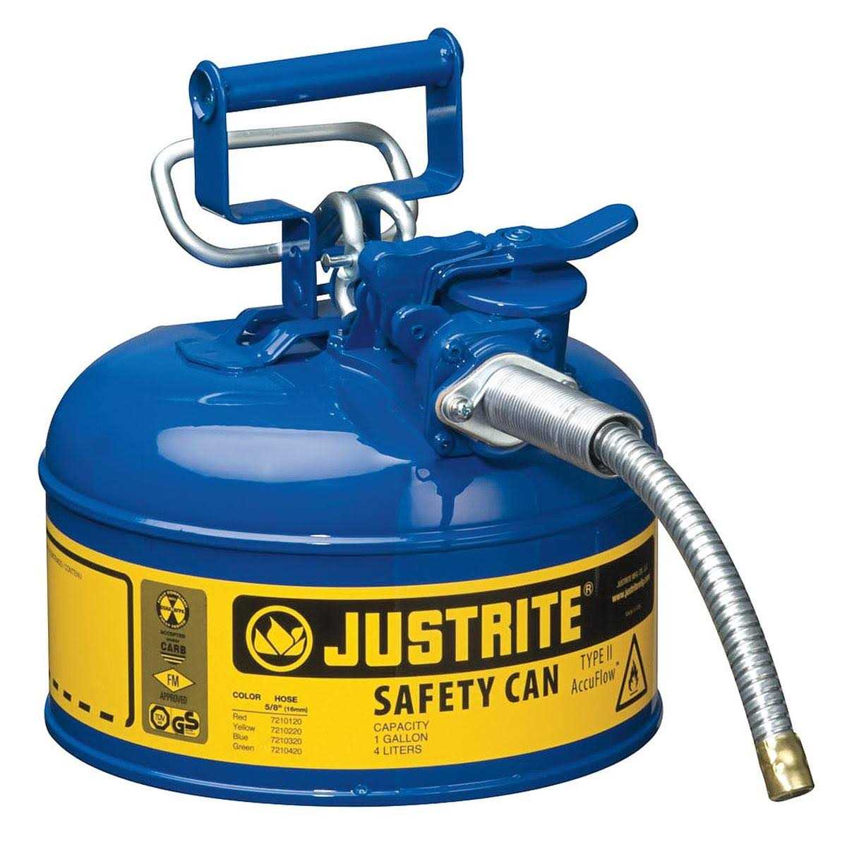 Justrite Safety Can Type II - Inhomebuy