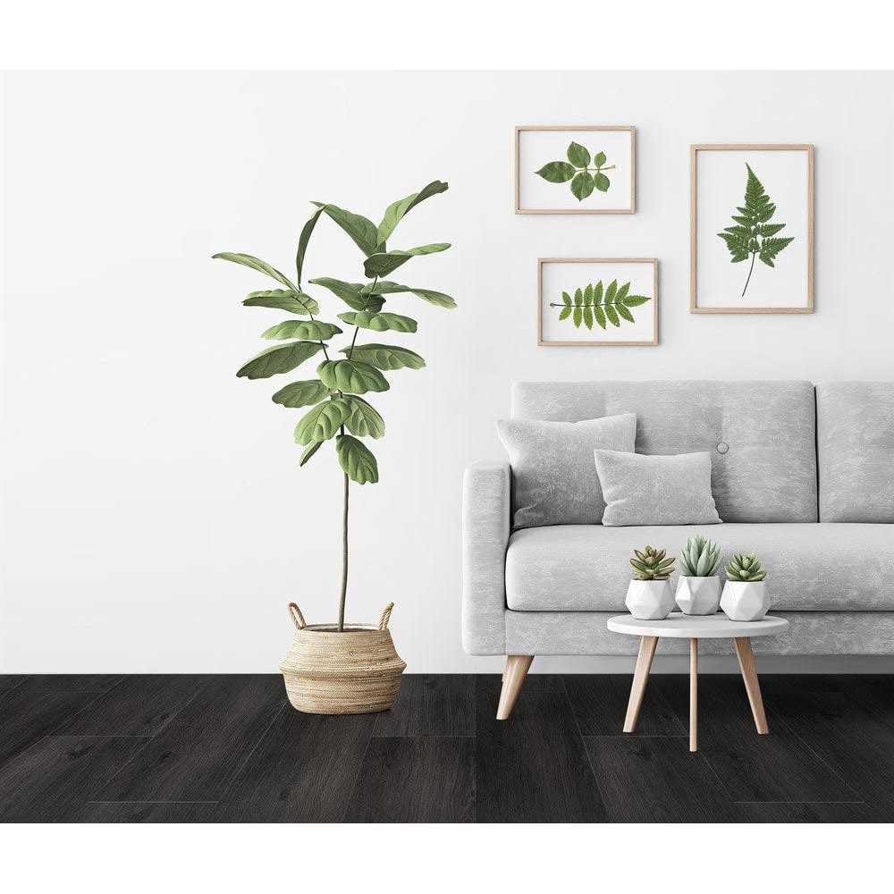 Dekorman HD PVC100 sq. ft. / roll 1.5mm Thickness + 0.15mm PE Film Gray Underlayment for LVT - Inhomebuy