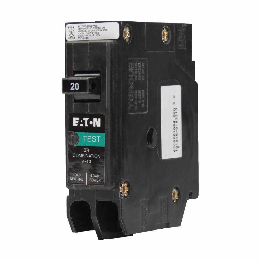 Eaton BRN120GF GFCI Circuit Breaker - Inhomebuy