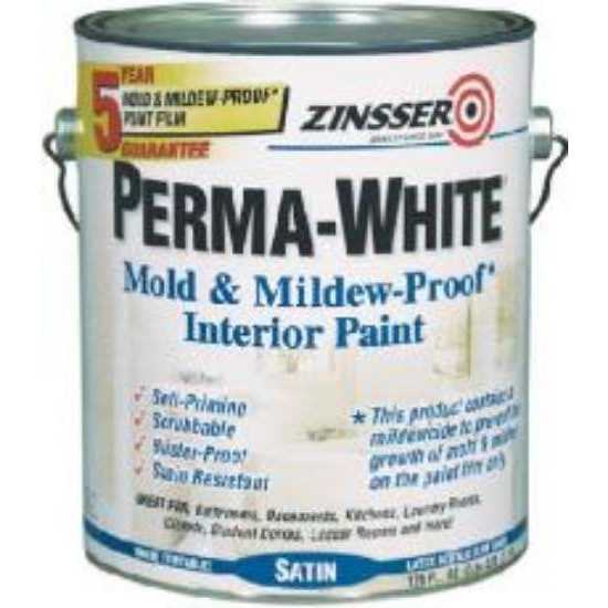 Zinsser Perma Mold Mildew-Proof White Interior Paint - Inhomebuy