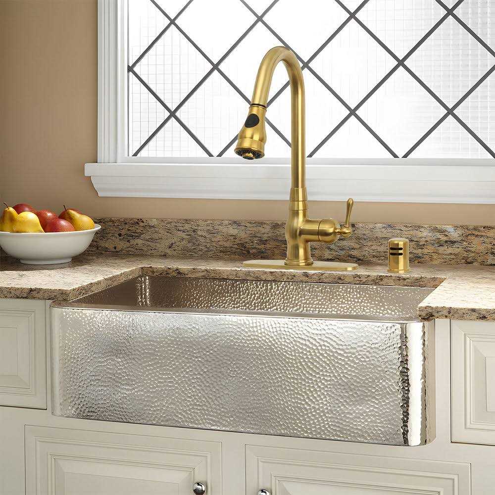 Nauxus Pot Filler Kitchen Faucet Wall-Mounted NX98288-BTG - Inhomebuy
