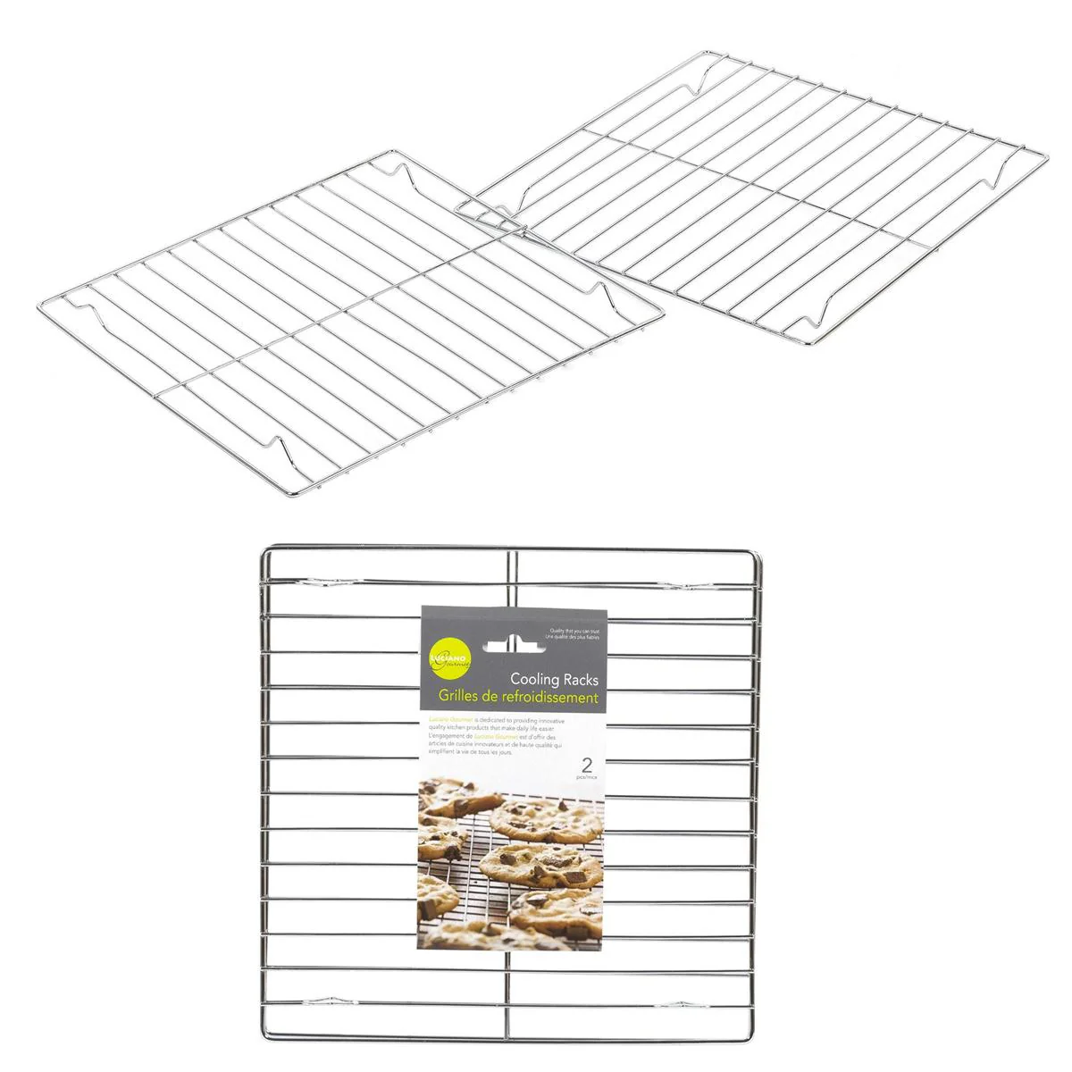L. Gourmet Cooling Racks Set/2 | 70648 - Inhomebuy