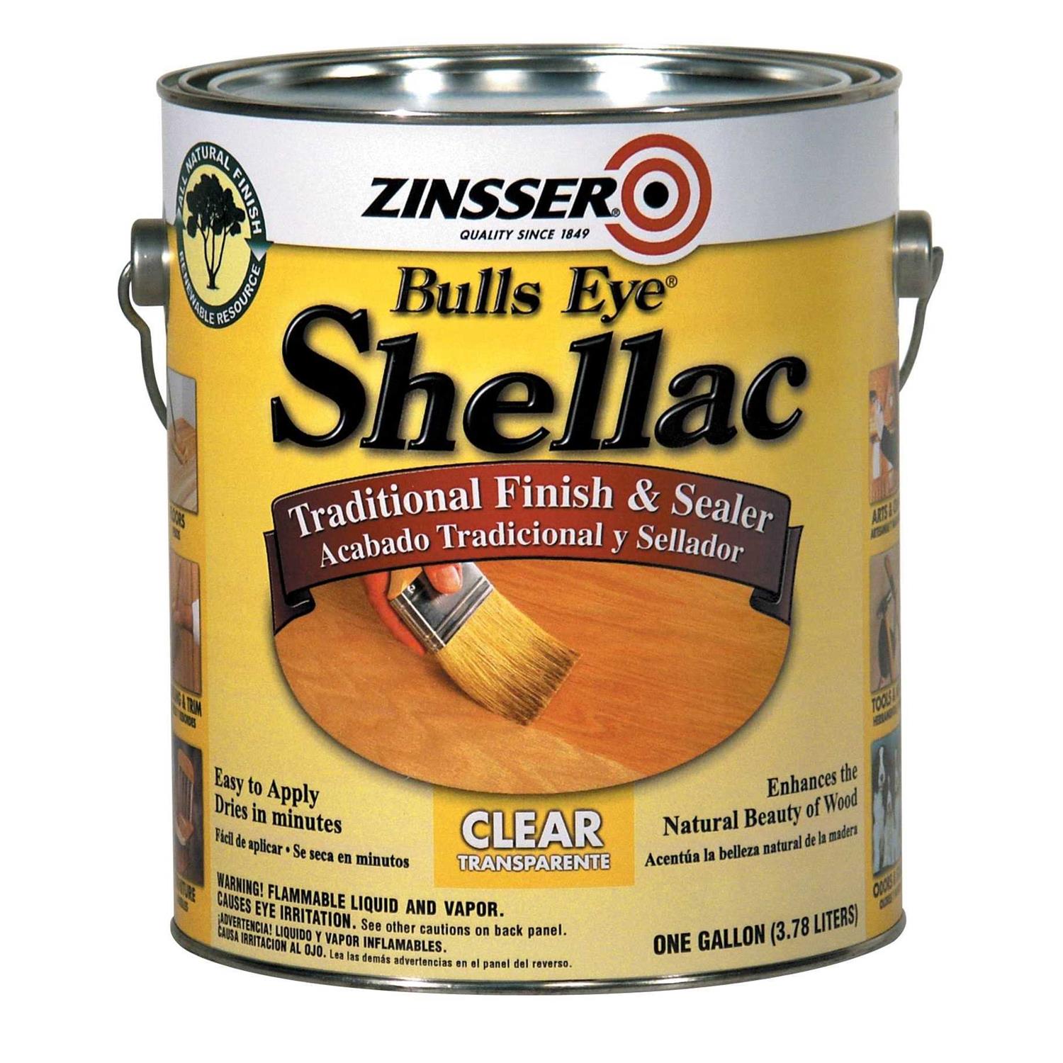 Zinsser Bulls Eye Shellac - Inhomebuy
