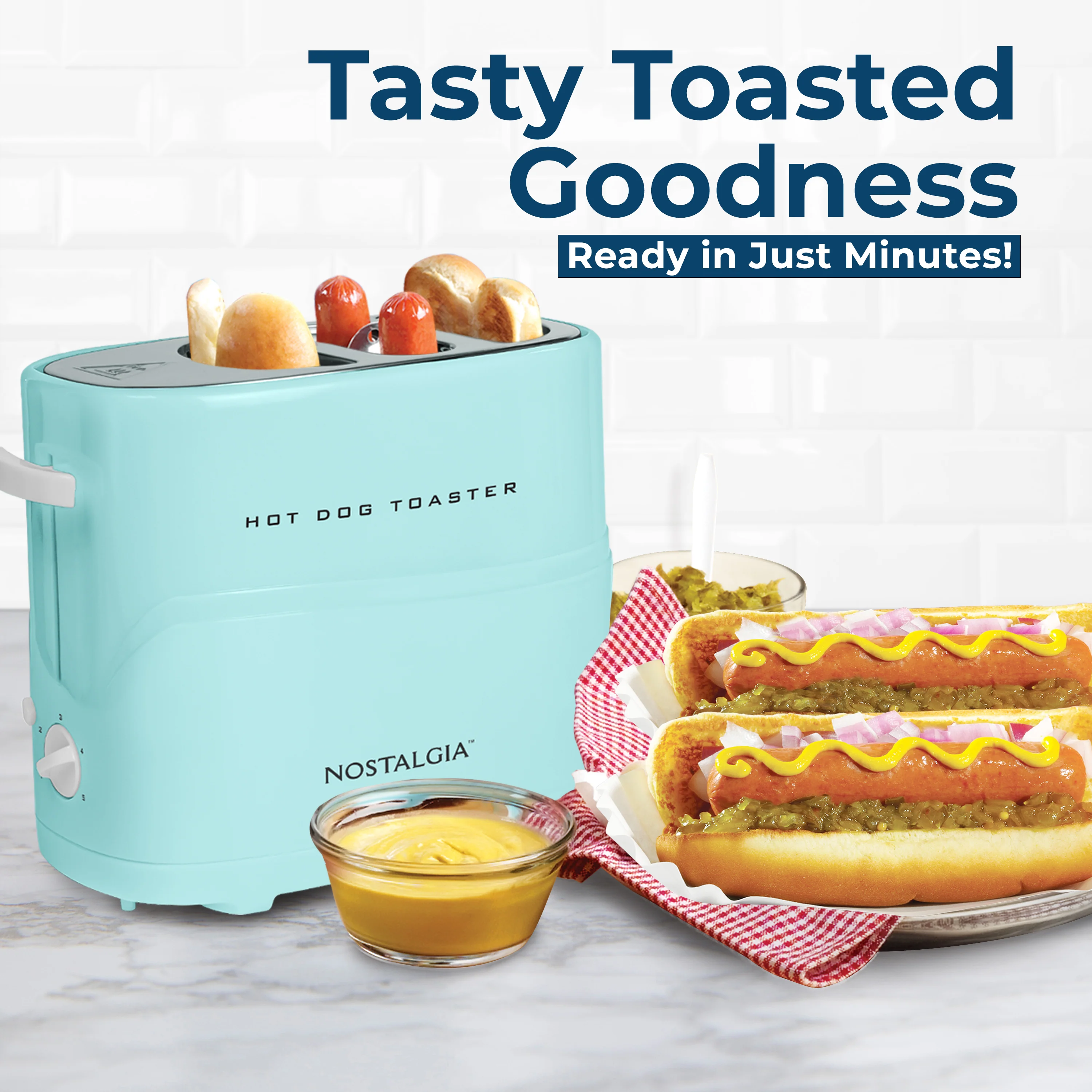 Retro Pop-Up Hot Dog Toaster - Inhomebuy