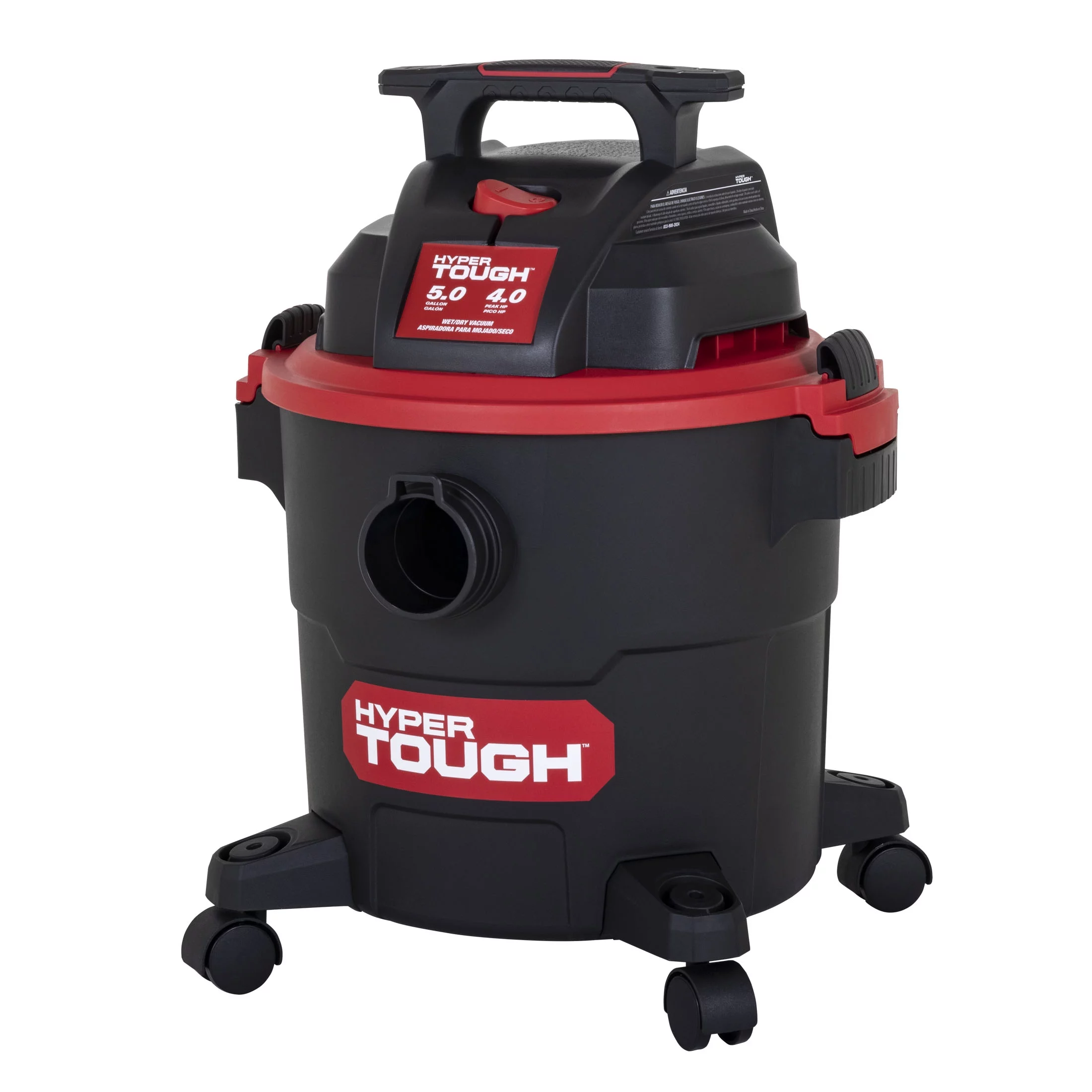 Hyper Tough 5 Gallon Wet/Dry Vacuum for the Car, Garage, Home or Workshop - Inhomebuy