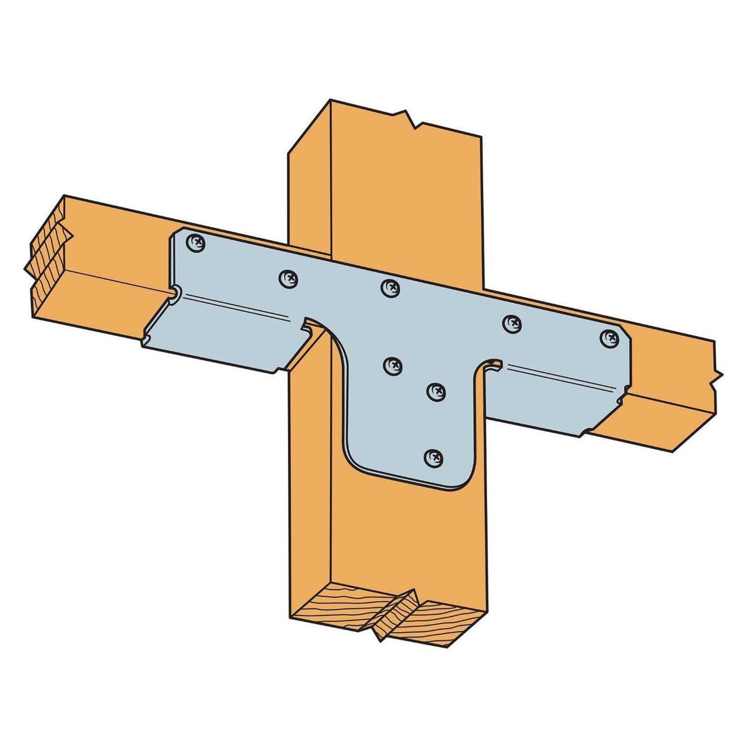 Simpson Strong Tie Post Cap/Base ZMAX BC4Z BC4Z-R - Inhomebuy