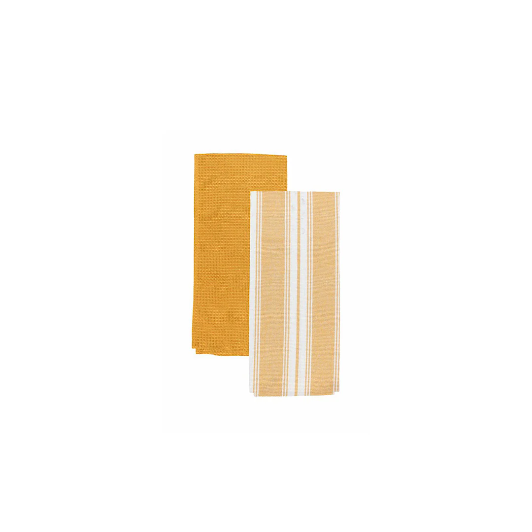 Set 2 Cloths 50x70 Textile Giallo - Inhomebuy