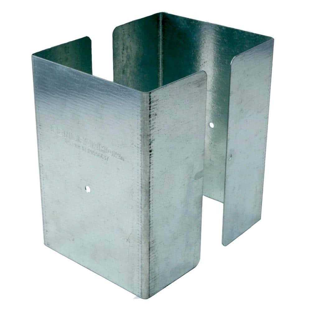 Fence Armor Post Finial Powder Coated Black Metal Deck Post Cap - Inhomebuy