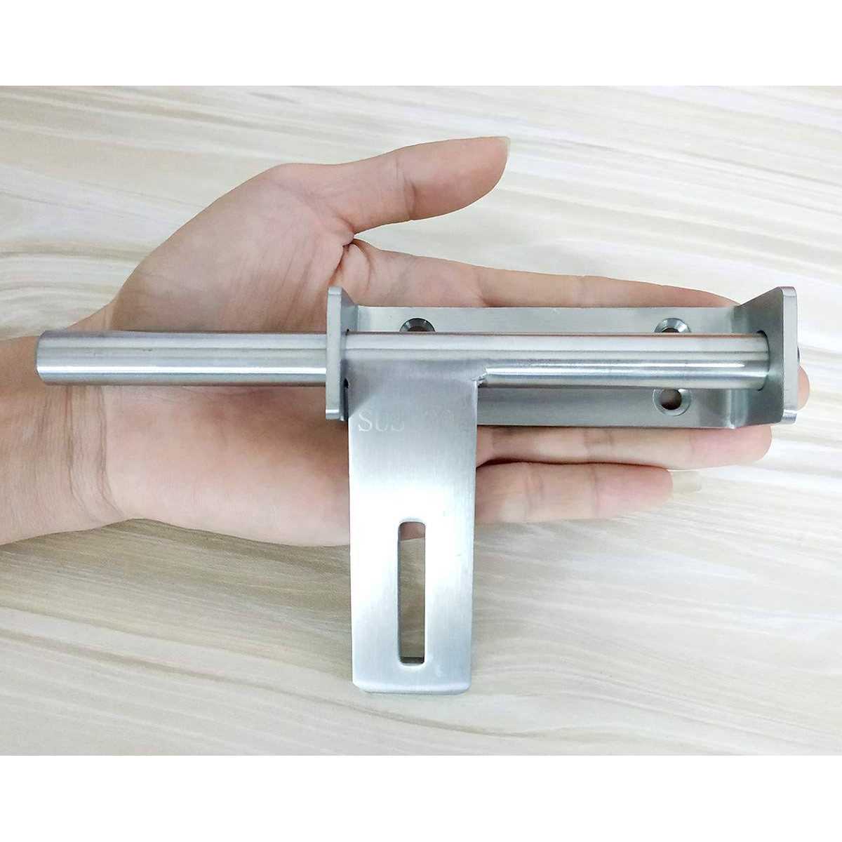 Sliding Barrel Bolt Door Lock Heavy Duty Thickened Enhanced,Bilyglewarwof Door Security Slide Latch Lock for barn,gate Door - Inhomebuy