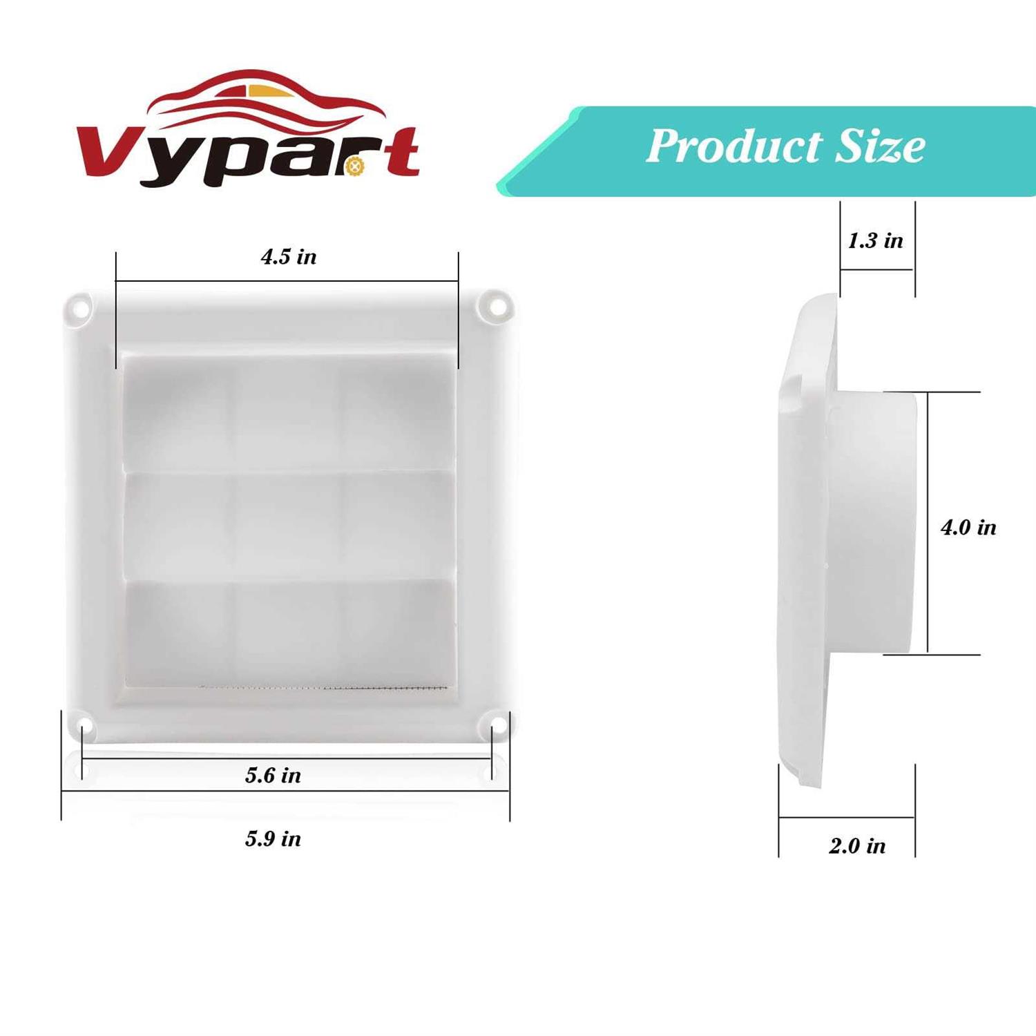 Vyh Downspout Gutter Y Connector 2×3 Upright High Gloss - Inhomebuy