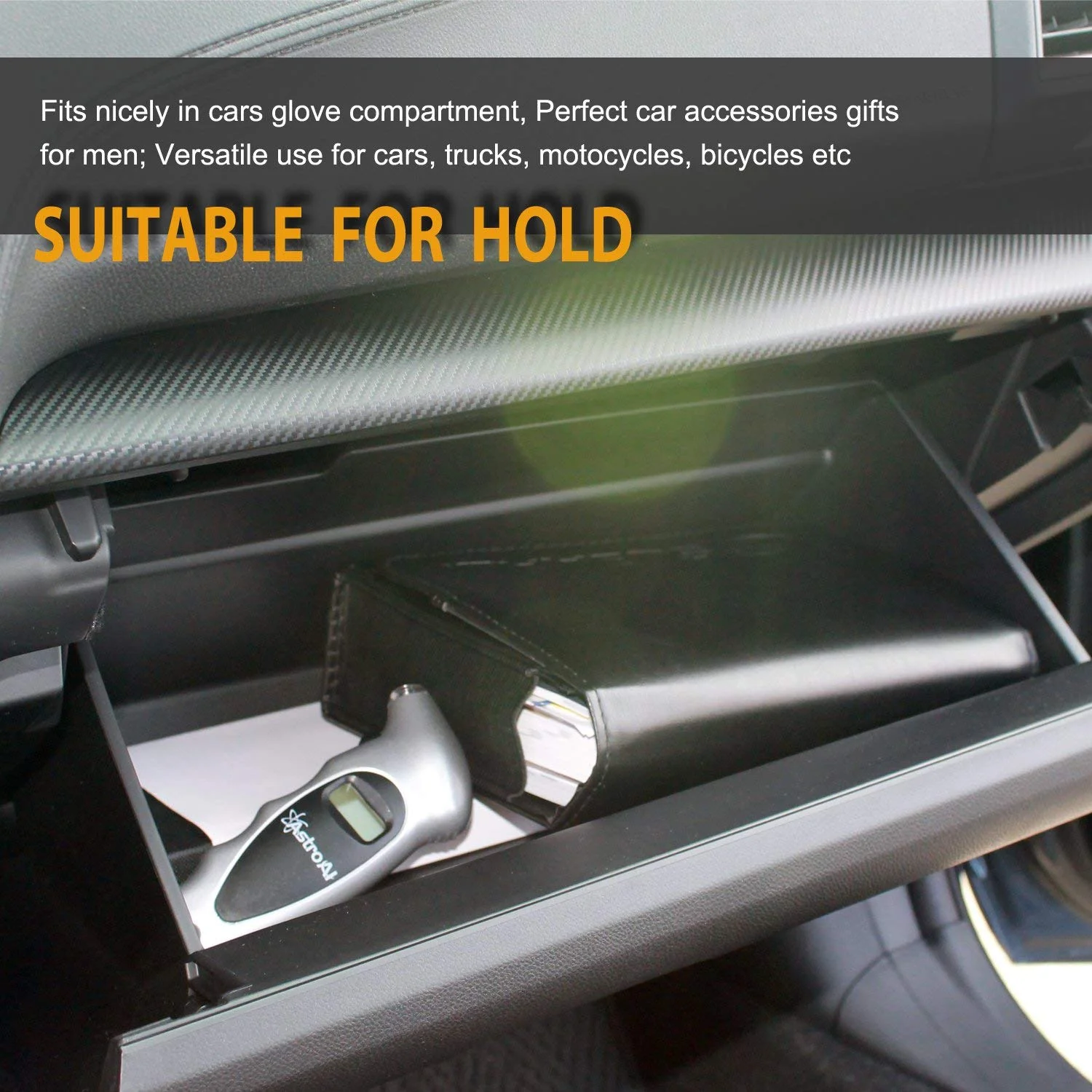 AstroAI 3 Pack Digital Tire Pressure Gauge 150 Psi 4 Settings for Car Truck Bike, LCD Screen, Non-Slip Grip, Silver, for Gift - Inhomebuy