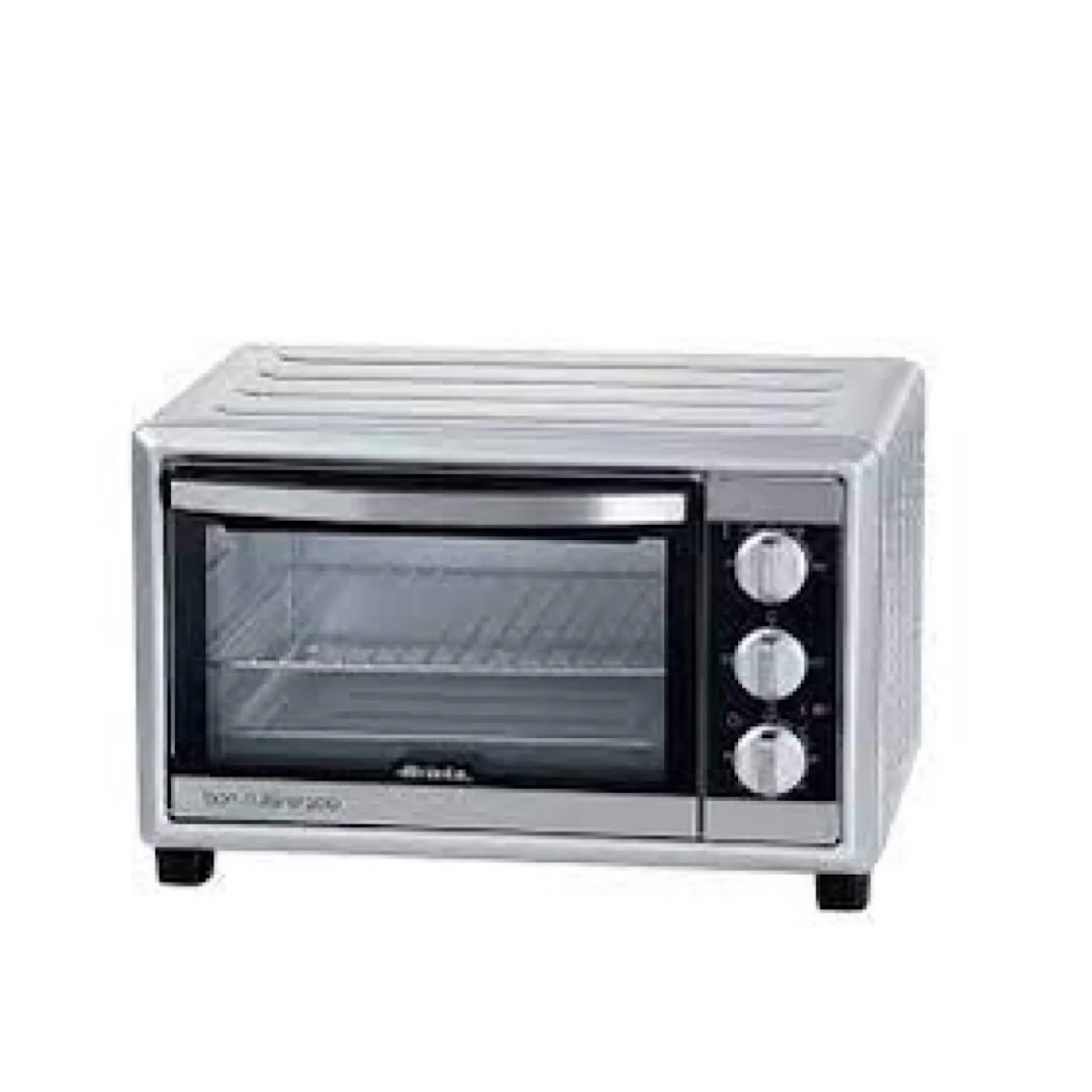 Electric Oven Double Glass Convection Silver 20L - Inhomebuy