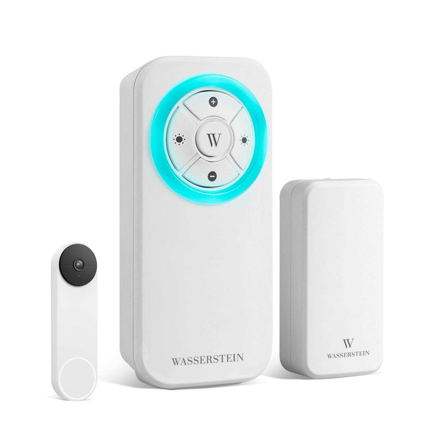 Wasserstein Anti-Theft Mount compatible with Google Nest Doorbell - Inhomebuy
