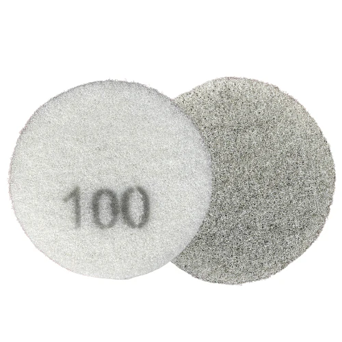 Dia Plus Pink Diamond Polishing Pad for Restoring Marble, Limestone, Sandstone, Travertine, Terrazzo, and Concrete - Inhomebuy