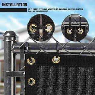 Tang Sunshades Depot Fence Privacy Screen Heavy Duty Commercial Windscreen Residential Fence Netting Fence Cover - Inhomebuy