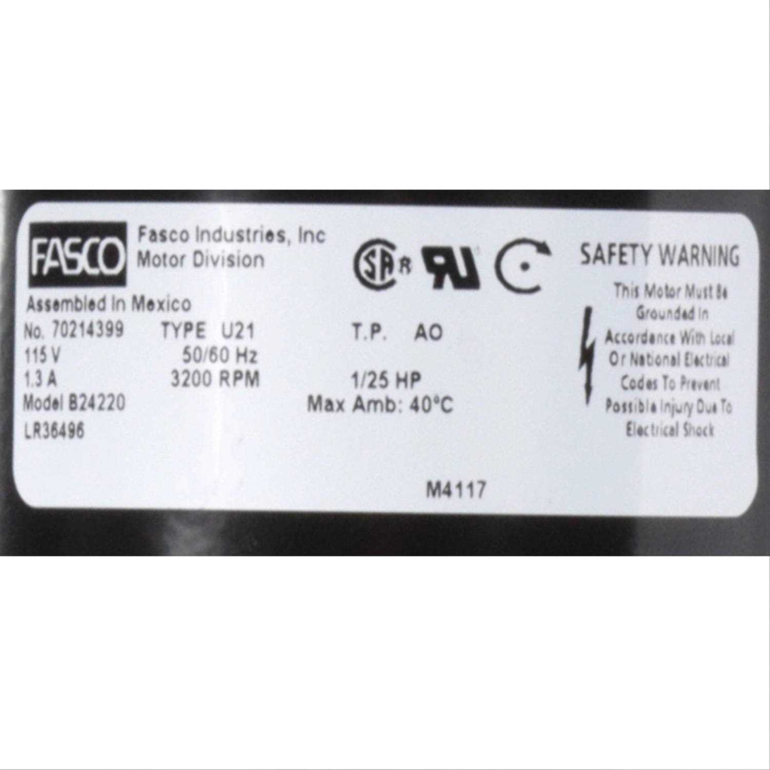 Fasco A984 OEM Blower - Inhomebuy