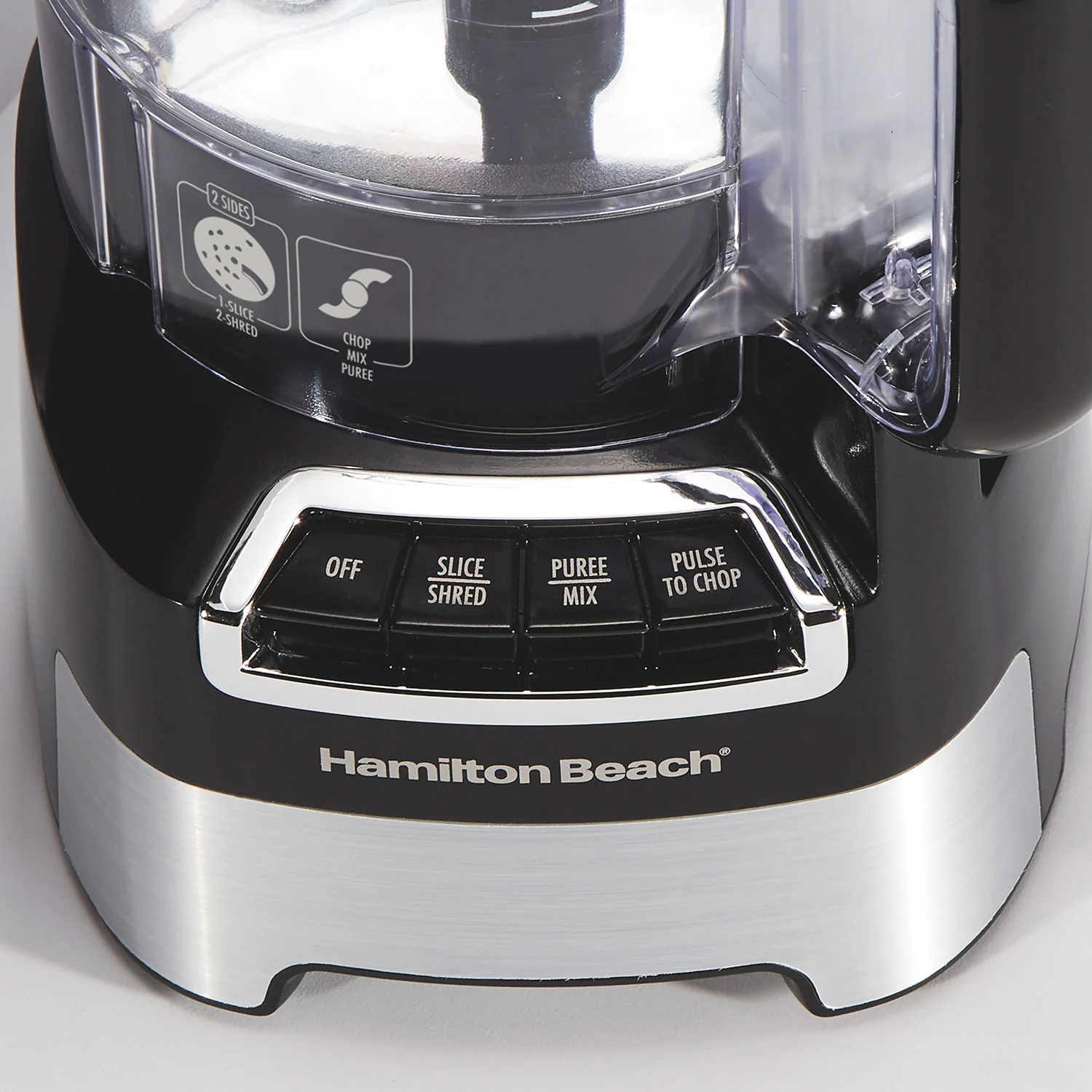 Hamilton Beach Food Processor: 10-cup, 450W, black | 70723C - Inhomebuy
