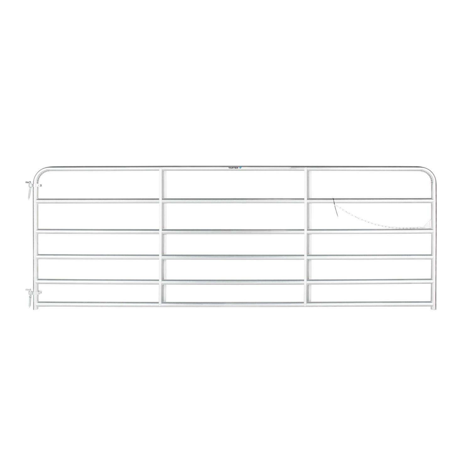 Tarter Galvanized Tube Gate - Inhomebuy