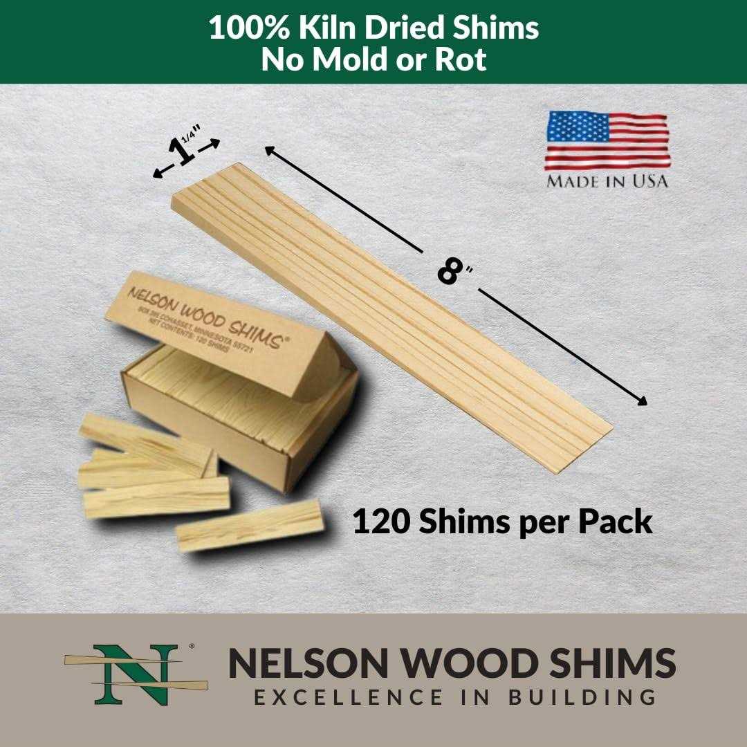 Nelson Composite Shims 8 12 pk - Inhomebuy
