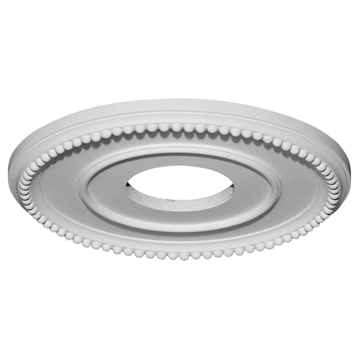 Ekena Millwork 10OD x 3 1/2ID x 1 1/8P Traditional Thermoformed PVC Ceiling Medallion - Inhomebuy