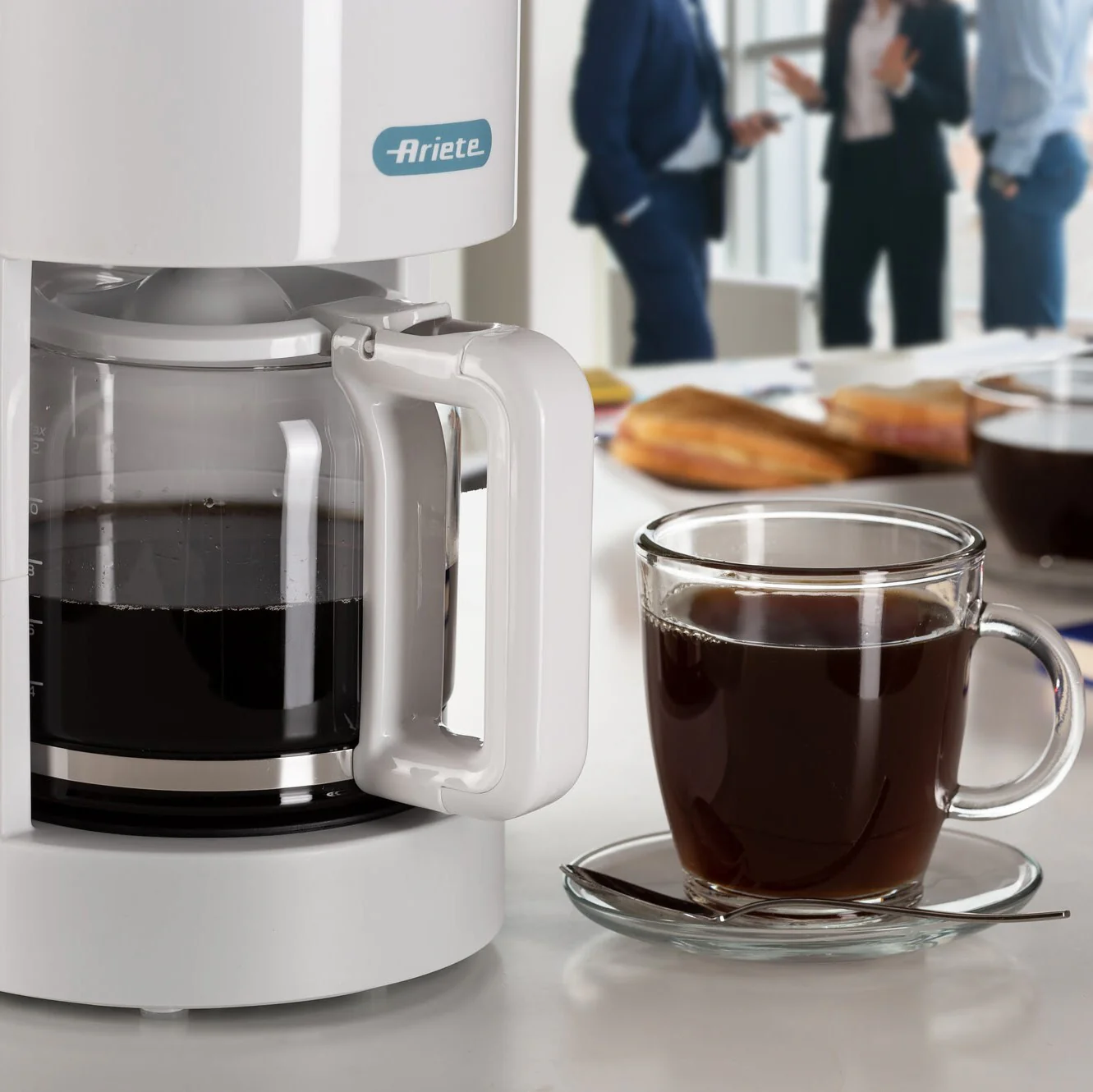Breakfast Filter Coffee Machine White - Inhomebuy