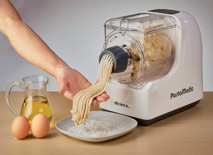 Pasta Machine with 5 Pasta Option Pastmatic-1581, White - Inhomebuy