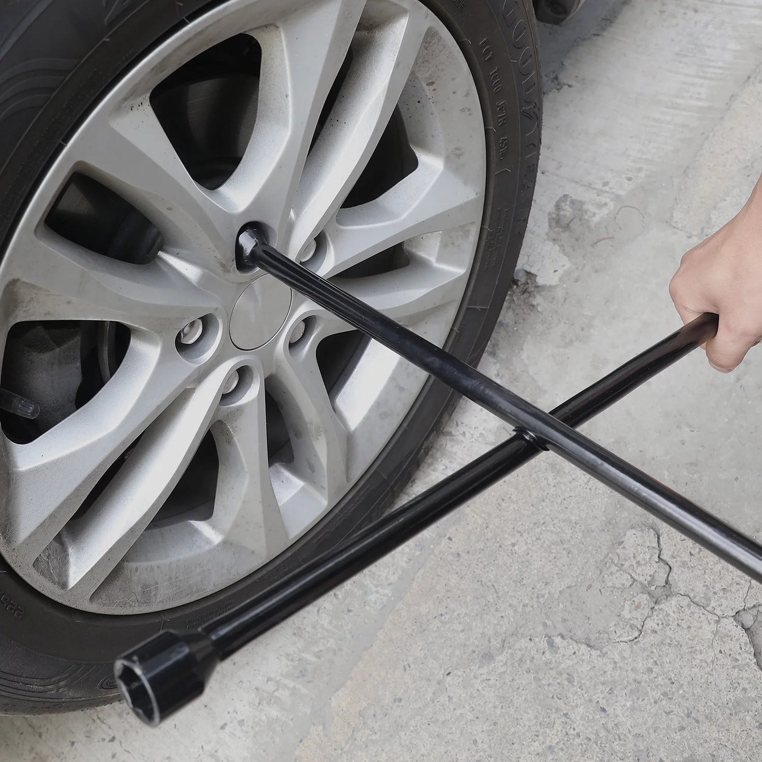 Hyper Tough Automotive 20-inch Lug Wrench, Carbon Steel, Model 6223 - Inhomebuy