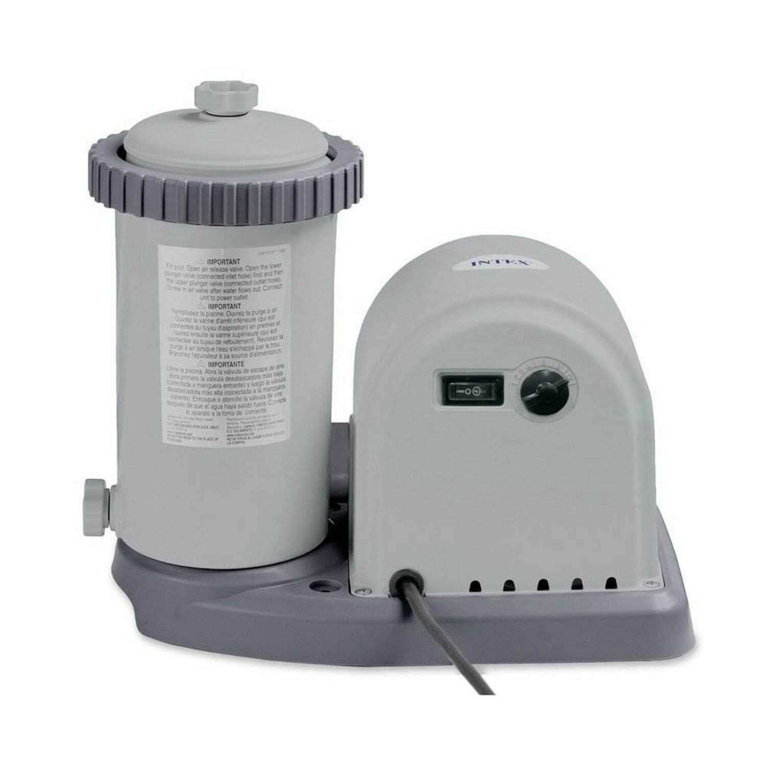 Intex 1200 GPH Sand Filter Pump - Inhomebuy