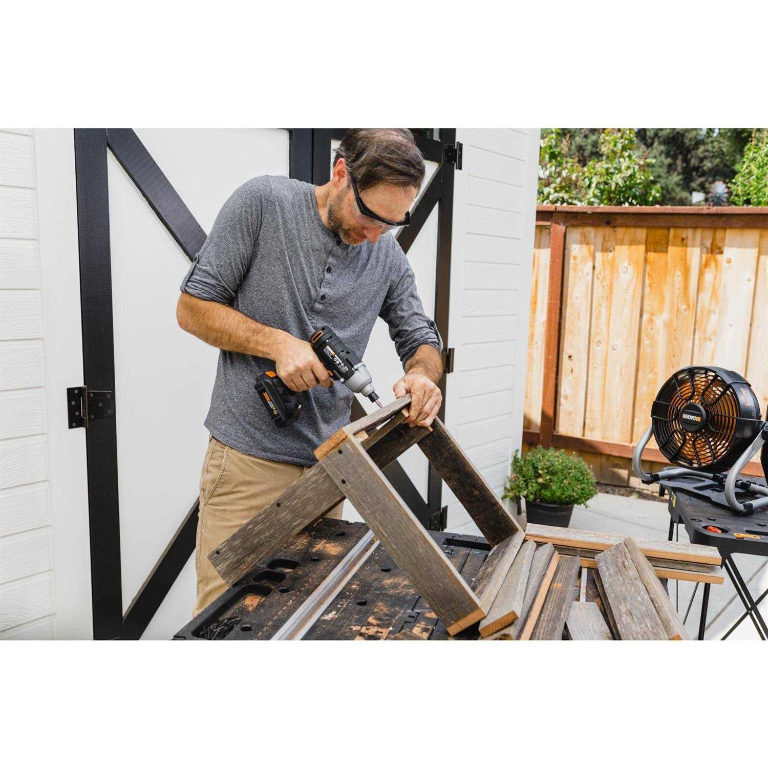 Worx WX255L SD Driver with Screw Holder - Inhomebuy