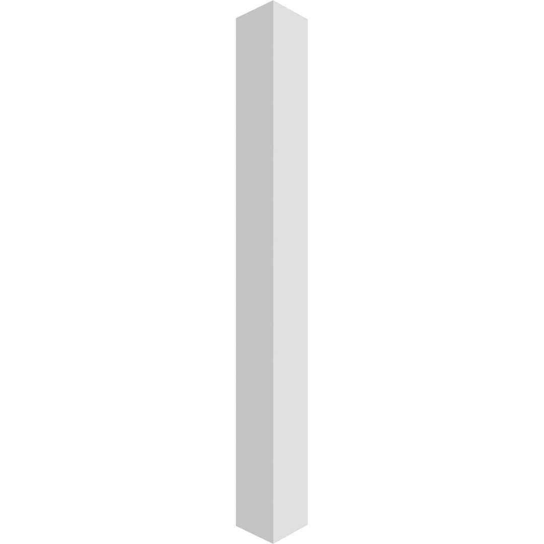 Ekena Millwork GVPVE12X1801FUN Vertical Gable Vent Functional PVC Gable Vent w/ 1 x 4 Flat Trim Frame - Inhomebuy