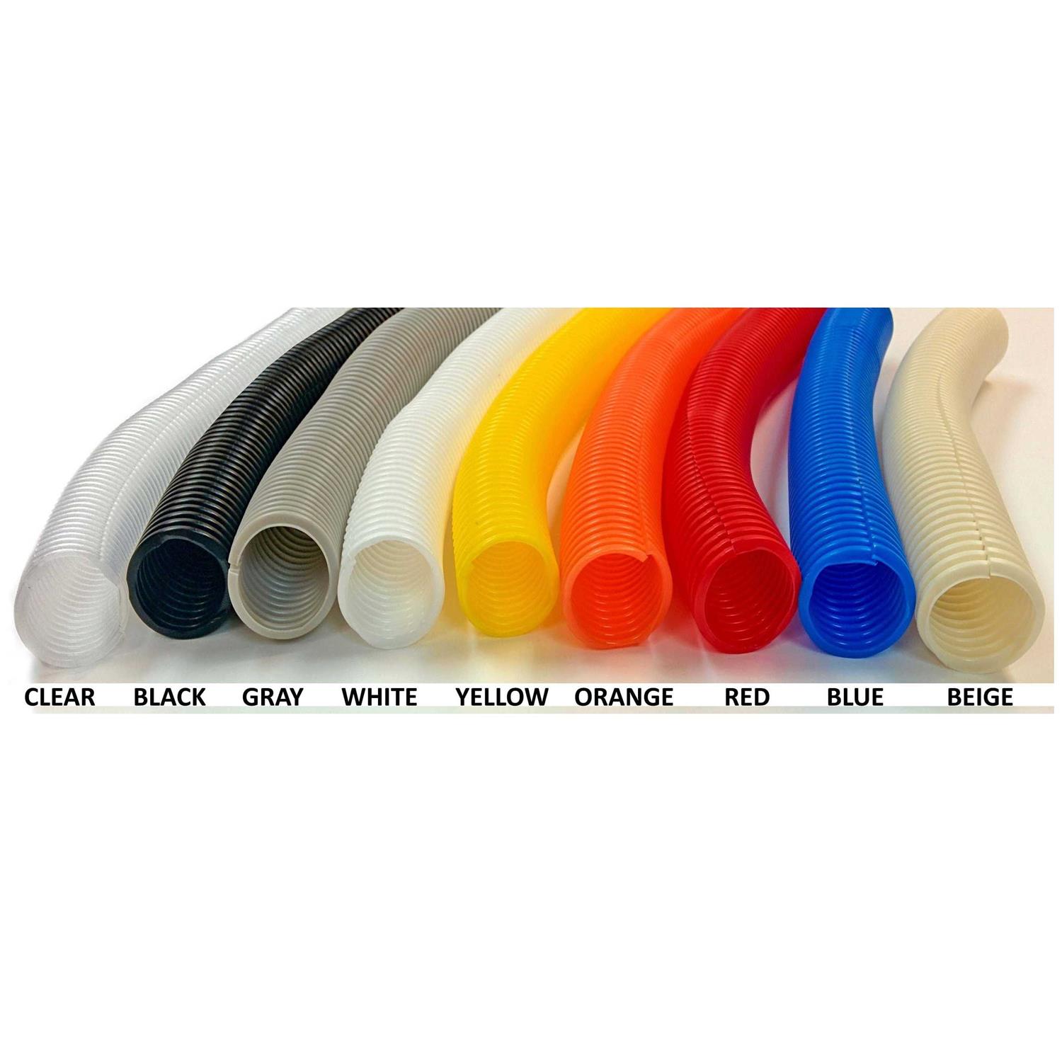 Electriduct Polyethylene Split Wire Loom Tubing - Inhomebuy