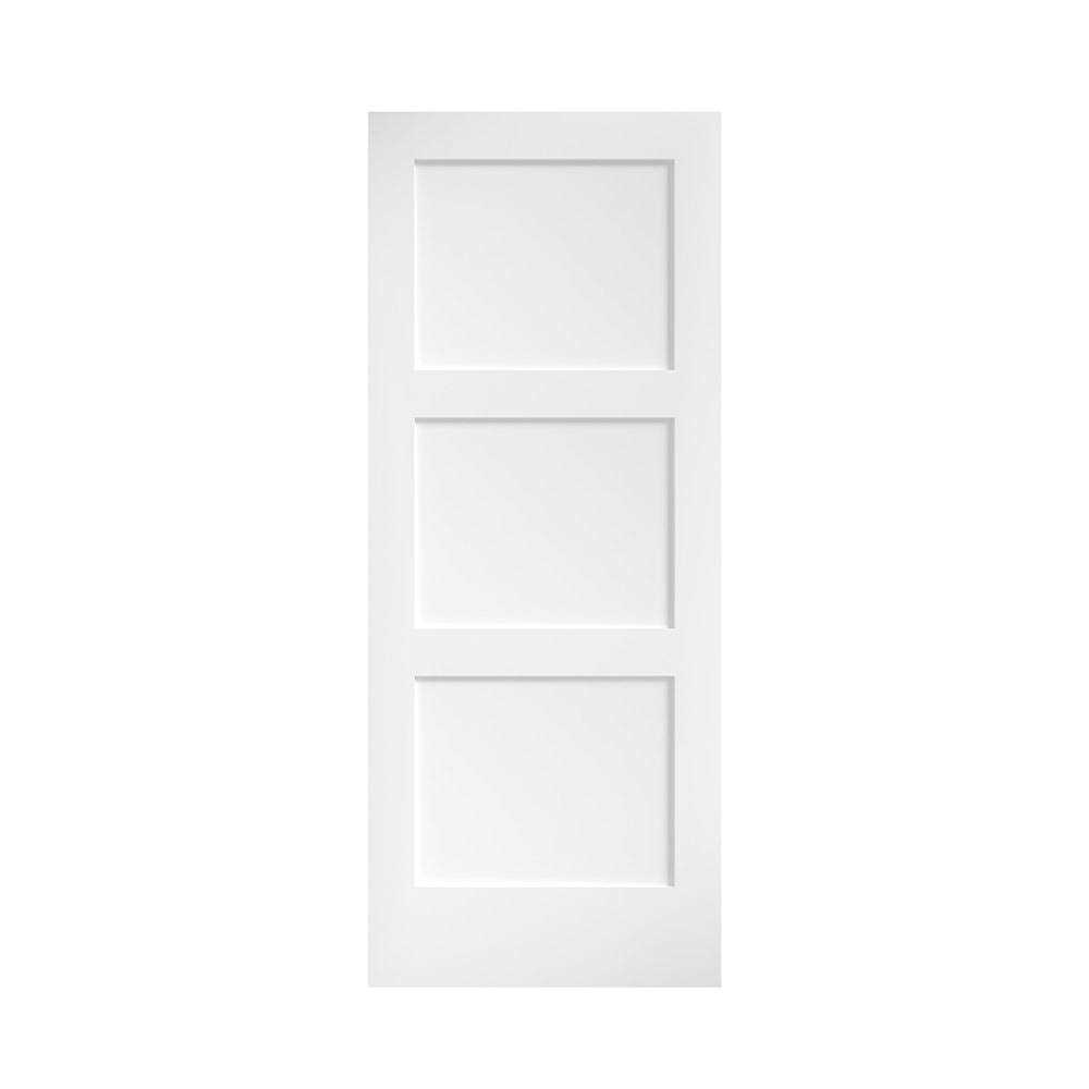 eightdoors 80 in. x 1-3/8 in. Contemporary U-Grooved Design Solid Composite Core RDL - Inhomebuy