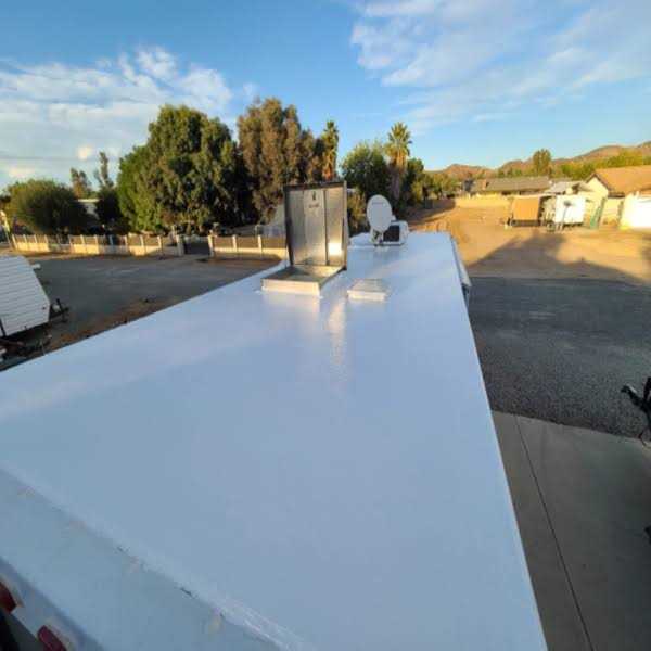 Ziollo Rv Flex Repair 100% Silicone Rv Roof Sealant Epdm Rubber Coating To Waterproof Metal And Fiberglass On Motorhomes - Inhomebuy