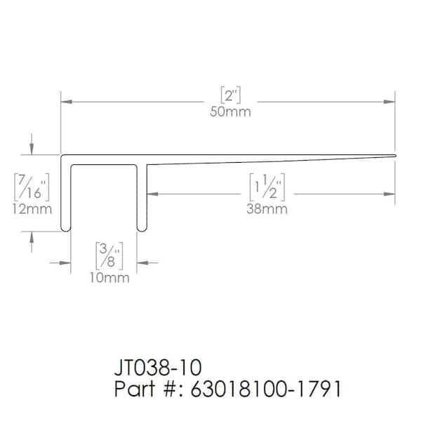 DreamLine Vinyl Seal Door Sweep 63001060-1930 - Inhomebuy