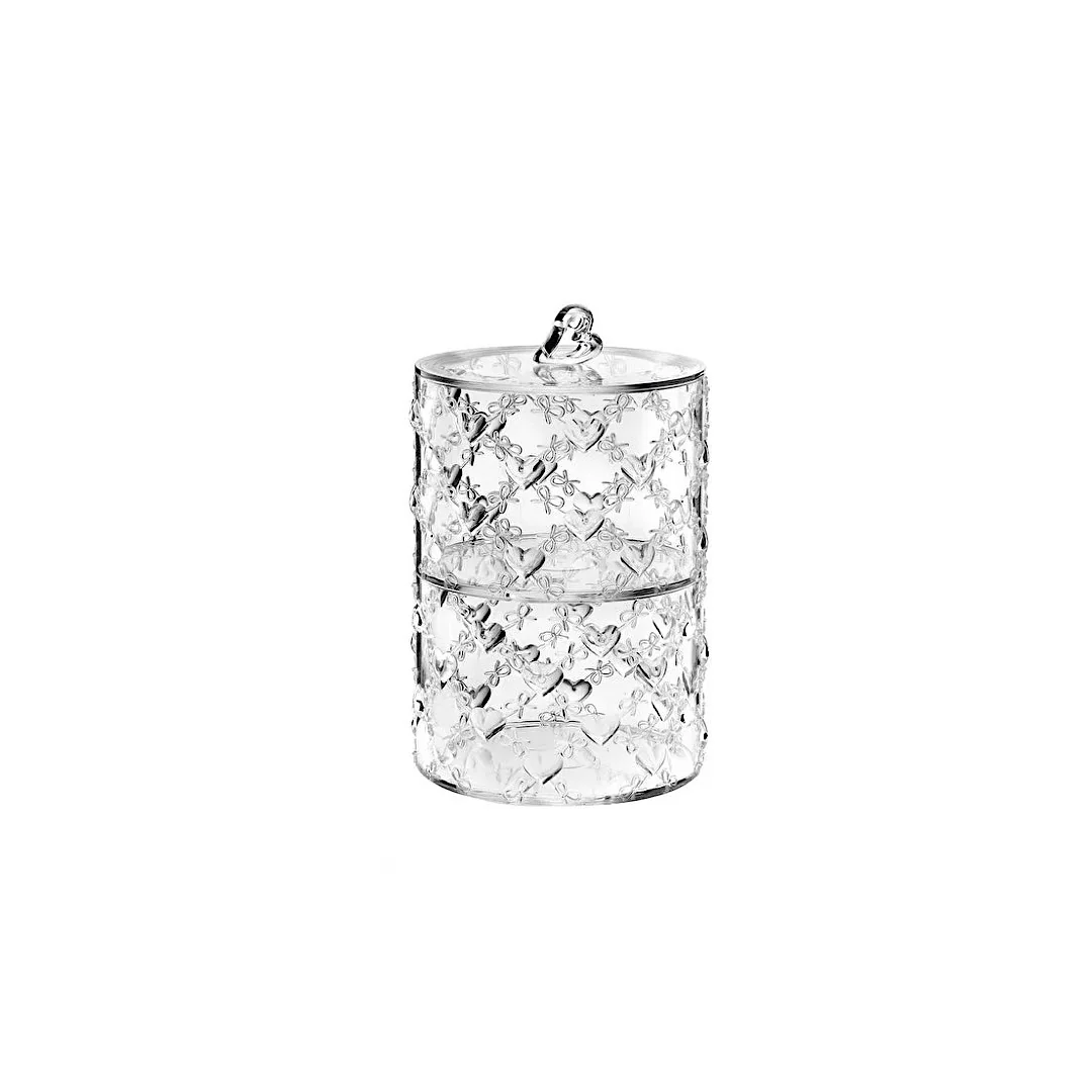 Set 2 Stackable Containers Love - Inhomebuy