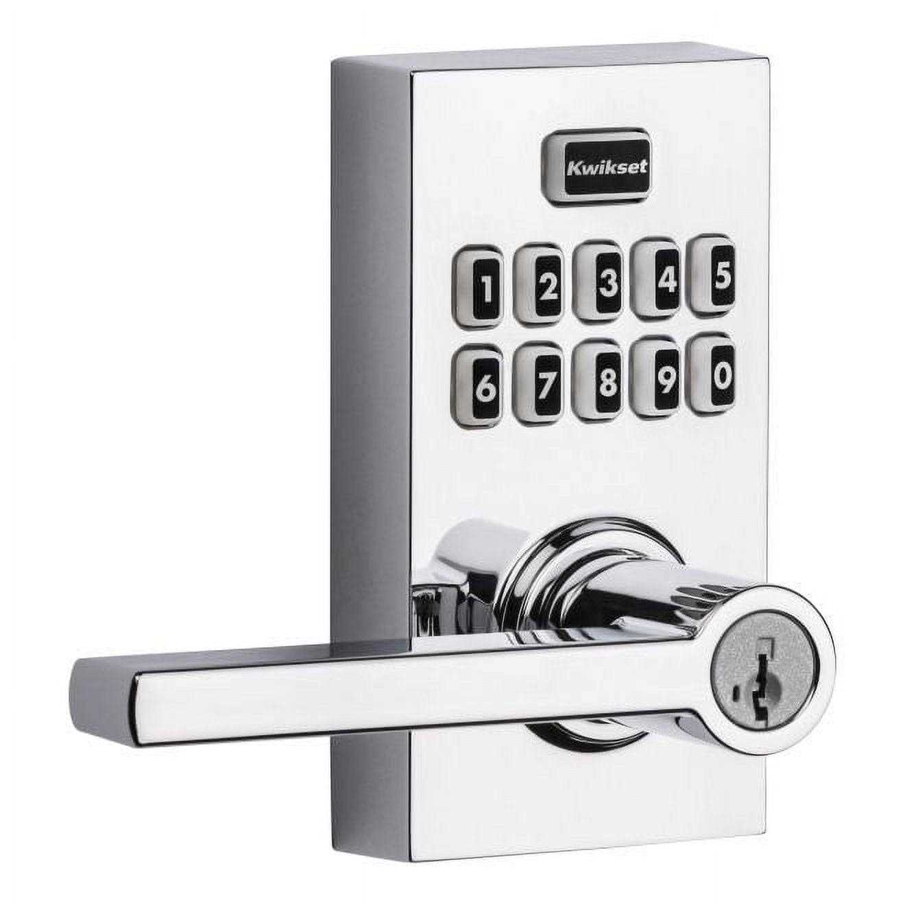 Kwikset SmartCode Electronic Halifax Lever - Inhomebuy