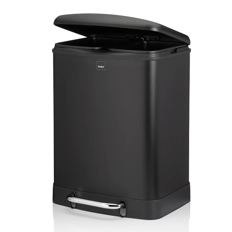 Rubbish separator Davino Black - 24 L - Inhomebuy